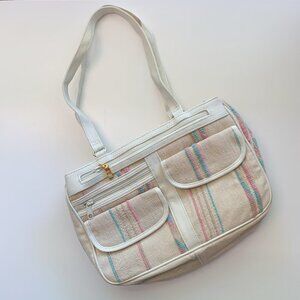 Vintage SIMPLY BASIC Boho Pastel Shoulder Bag